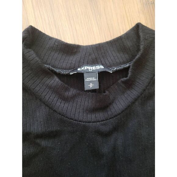 Express Mock Neck Midi Dress - Picture 3 of 7